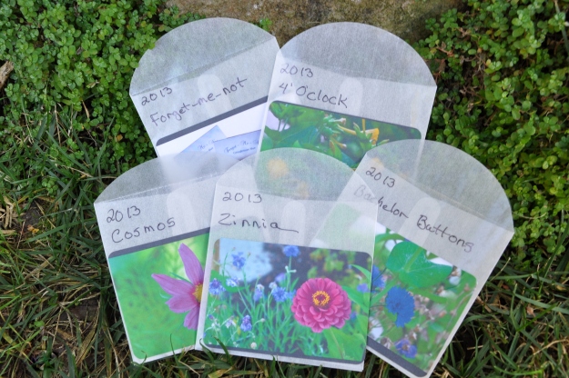 flower seed packets