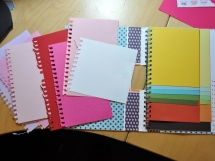 valentine sample paper pinks